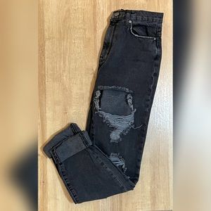 ❌SOLD❌ Black High Waisted Mom Jeans